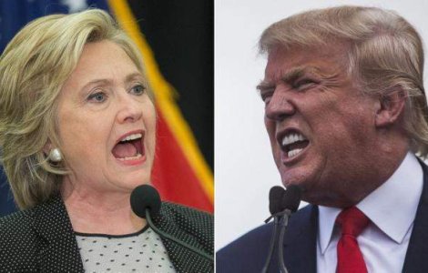 Trump a castigat alegerile republicane din 5 state; Clinton in 3