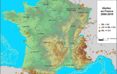 Cutremur cu magnitudinea de 5,2 grade in sud-vestul Frantei