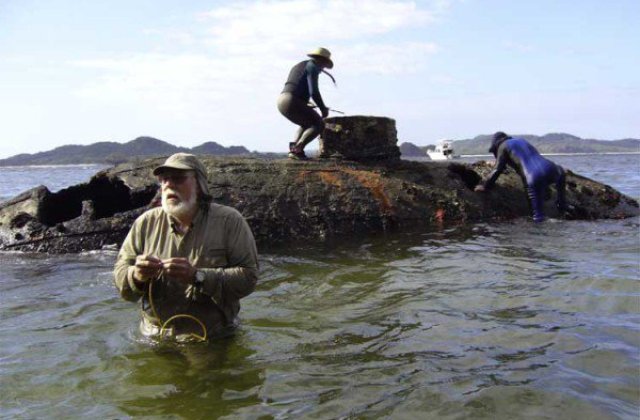 [VIDEO] De mai bine de 145 de ani, epava unui submarin iese la suprafata in fiecare zi, la reflux