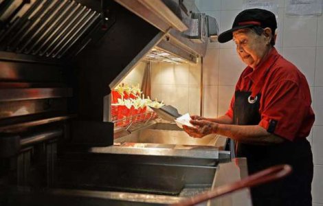 Povestea celui mai batran angajat al McDonalds