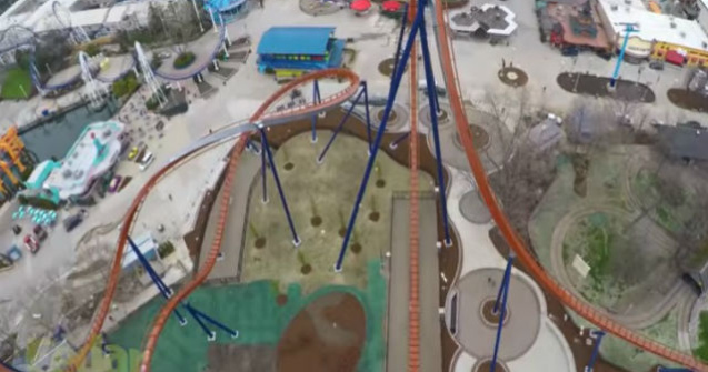 A fost inaugurat cel mai inalt roller coaster din lume