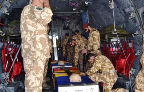  Video  Militarii romani morti in Afganistan au fost repatriati