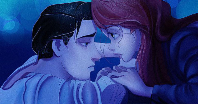 Cum ar fi aratat personajele Disney daca ar fi jucat in filmul Titanic