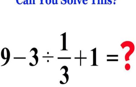Aceasta problema de matematica da batai de cap adultilor