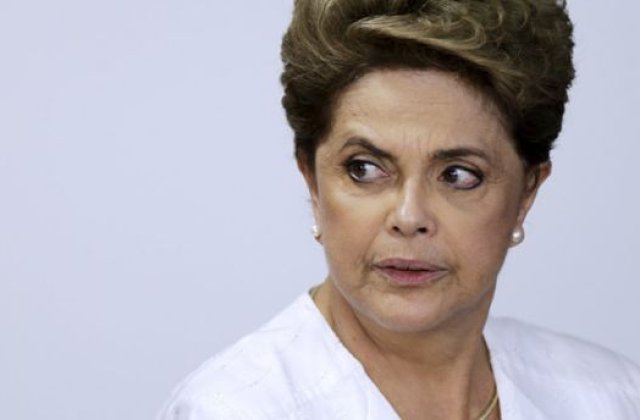 Presedintele Braziliei, Dilma Rousseff, a fost suspendata