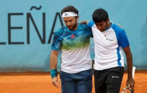 Dublul Rohan Bopanna/Florin Mergea s-a calificat in semifinalele turneului de tenis de la Roma