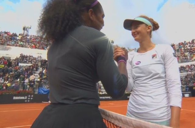 Irina Begu: A fost o saptamana incredibila, ma bucur ca am jucat cu Serena Williams