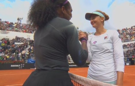 Irina Begu: A fost o saptamana incredibila, am jucat cu Serena