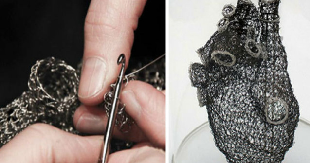 A petrecut o mie de ore crosetand o inima corect anatomic