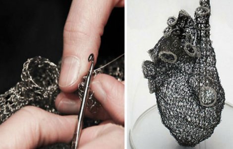 A petrecut o mie de ore crosetand o inima corect anatomic