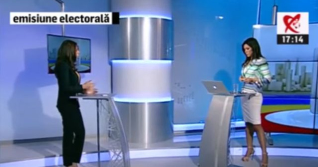  Video  Ca la piata! Laura Chiriac si Denise Rifai, la un pas de paruiala in platou