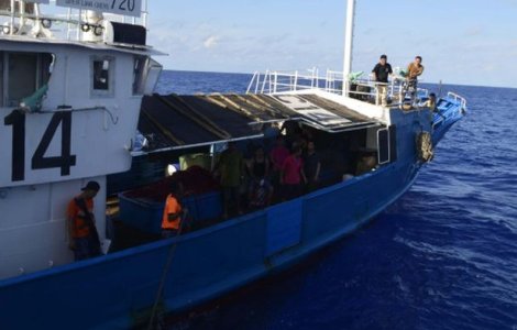 Un alt pescador din Turcia, surprins la braconat in Marea Neagra