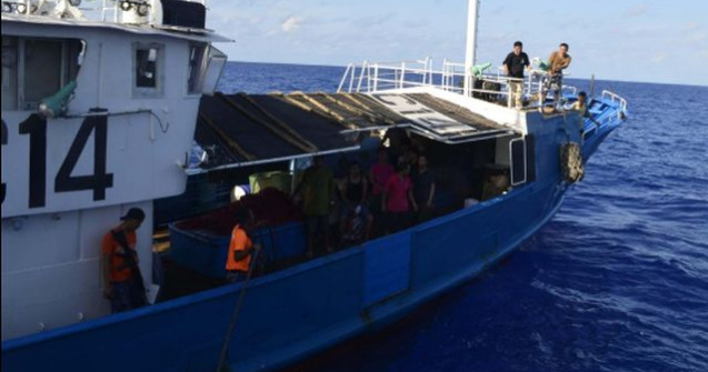 Un alt pescador din Turcia, surprins la braconat in Marea Neagra