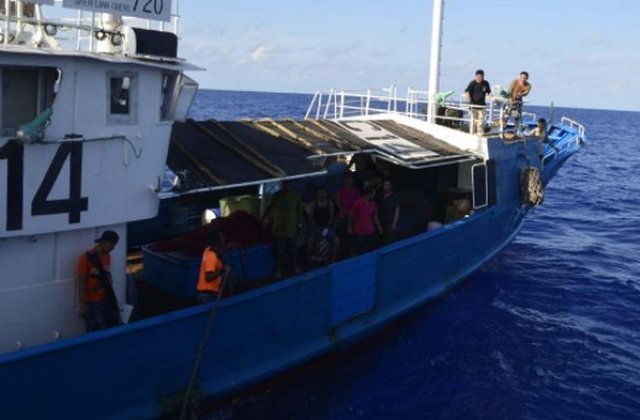 Un alt pescador din Turcia, surprins la braconat in Marea Neagra