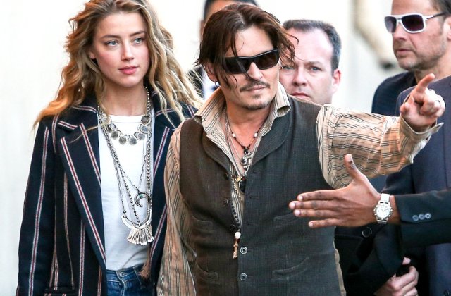 [Video] Johnny Depp si Amber Heard divorteaza dupa 15 luni de casnicie