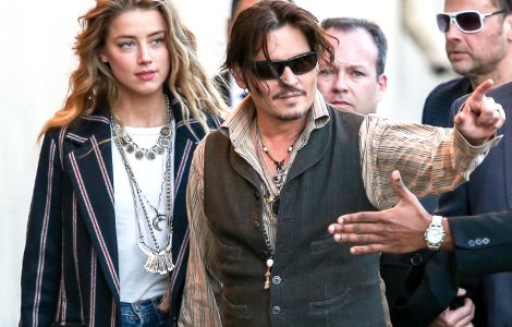  Video  Johnny Depp si Amber Heard divorteaza dupa 15 luni de casnicie