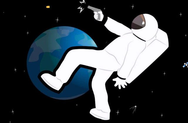 [VIDEO] Ce s-ar intampla daca ai trage cu o arma in spatiu