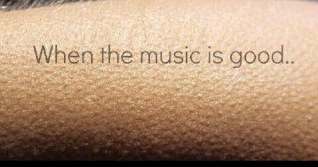 De ce simtim fiori atunci cand ascultam o anumita melodie