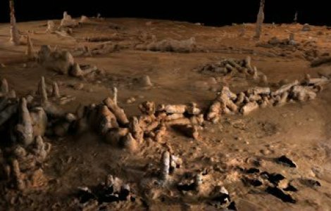 Misterul cercurilor mari din piatra aflate la 300 de metri sub pamant