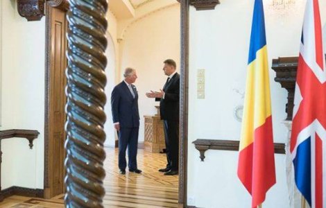Iohannis si Printul Charles au discutat despre turism si patrimoniu