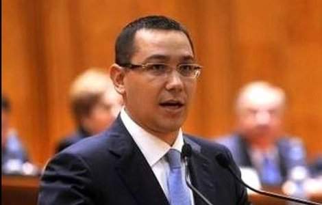 Ponta: Guvernul trebuie sanctionat prin motiune de cenzura, imediat dupa 15 iunie