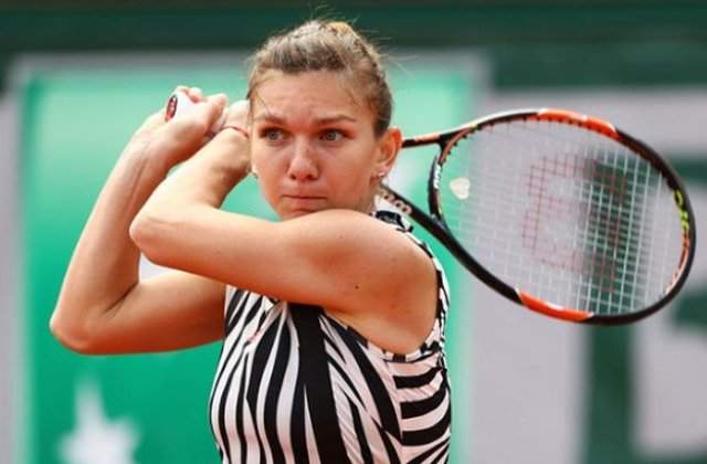 Meciul Simona Halep-Samantha Stosur, intrerupt din nou din cauza ploii