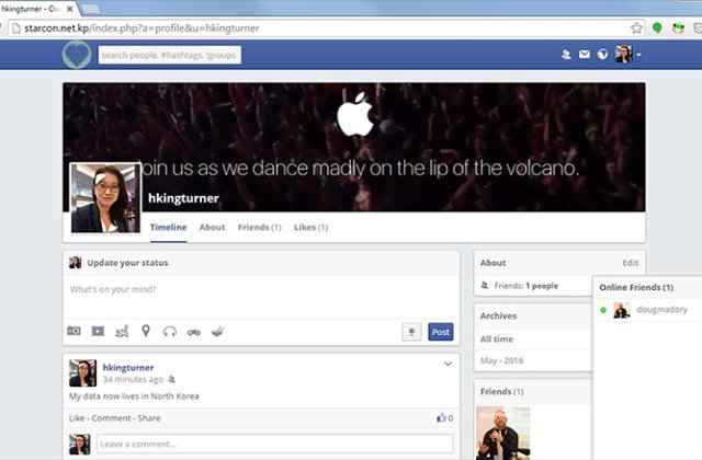 Coreea de Nord a lansat o copie a retelei Facebook