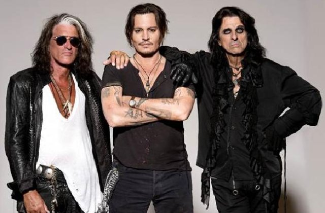 Unde au ajuns Johnny Depp si The Hollywood Vampires