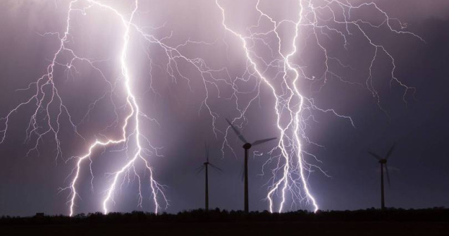 Cod galben de ploi si descarcari electrice