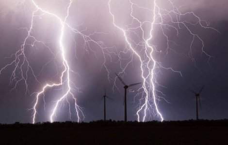 Cod galben de ploi si descarcari electrice