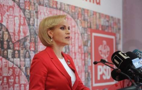 Gabriela Firea face un anunt linistitor pentru Liviu Dragnea