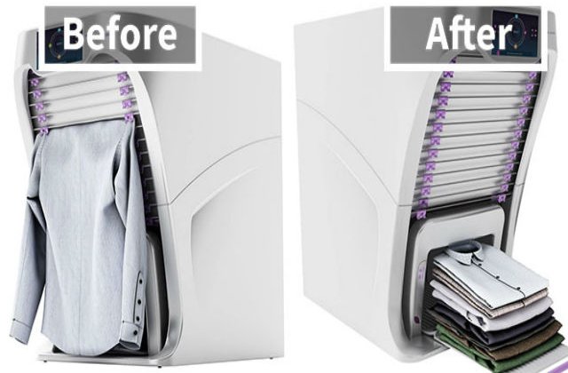 [VIDEO] Acest robot poate impaturi hainele in doar cateva secunde