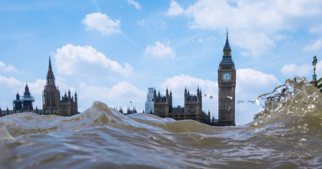 Londra luata cu asalt de dezastre