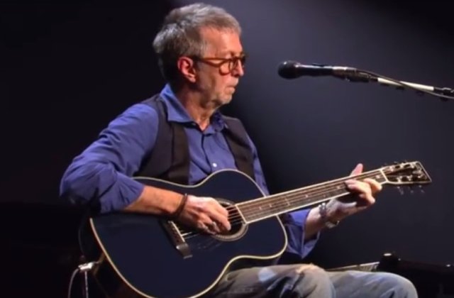 [Video] Eric Clapton are o boala neurologica care ii limiteaza abilitatea de a canta la chitara