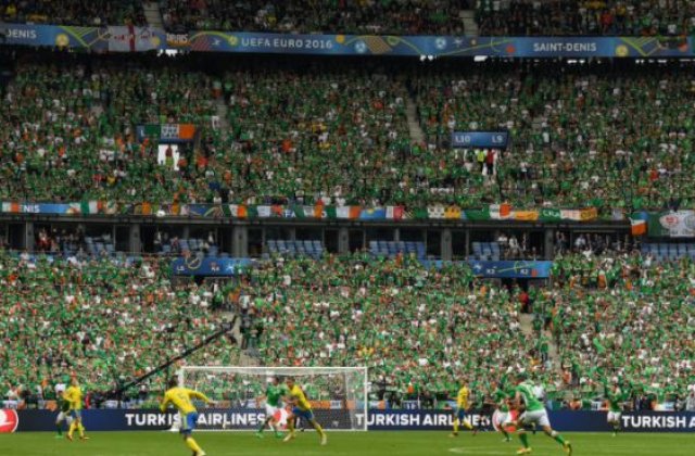 EURO 2016: Irlanda - Suedia 1-1. Ibrahimovici nu a marcat, dar a contribuit decisiv la egal