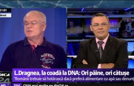 Deputatul Eugen Nicolicea, invitat afara din emisiunea "Jurnalul de Seara" dupa ce l-a jignit pe Moise Guran