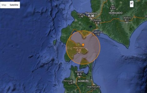 Japonia a fost lovita de un seism cu magnitudinea de 5,3 grade pe Richter