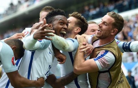 EURO 2016: Anglia invinge Tara Galilor, scor 2-1, cu un gol marcat in minutul 90+2