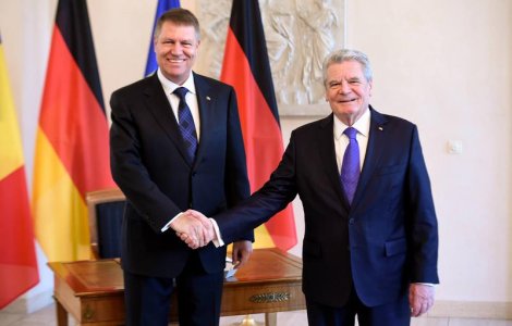 Presedintele Germaniei vine la Bucuresti