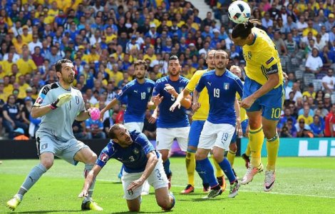Italia - Suedia 1-0, cu gol in minutul 88. Squadra Azzurra s-a calificat in optimi!