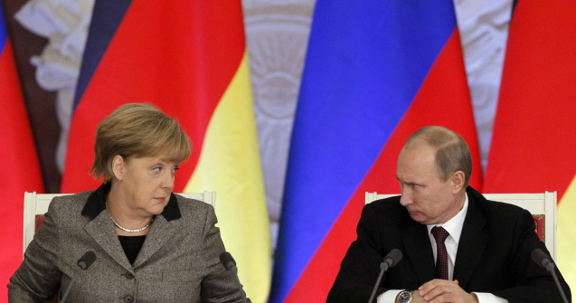 Vladimir Putin si Angela Merkel se vor intalni