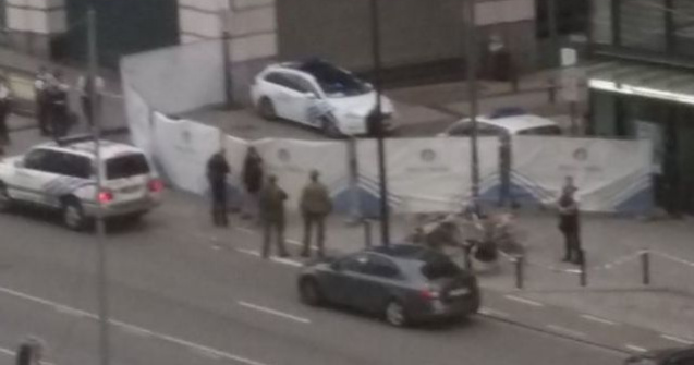 Alerta cu bomba intr-un centru comercial din Bruxelles; un barbat a fost arestat