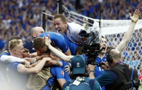 Islanda a invins Austria, scor 2-1, si s-a calificat in optimile de finala unde va intalni Anglia