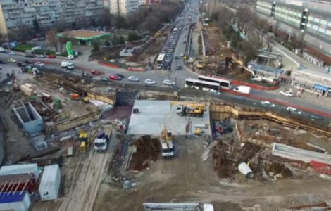 Pasajul de la Piata Sudului nu va fi gata la timp
