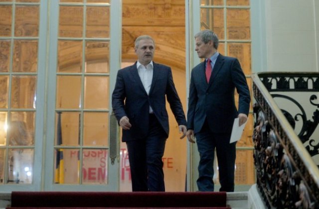 Dacian Ciolos s-a intalnit cu Liviu Dragnea