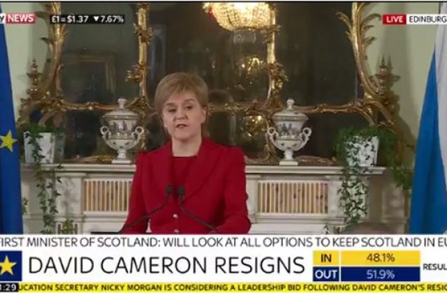 Scotia a inceput pregatirile pentru un nou referendum privind independenta de Marea Britanie