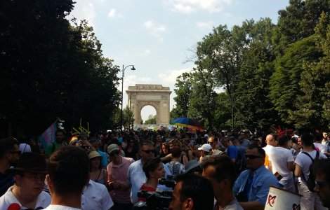 Marsul PRIDE a fost marcat de participarea unui ministru roman