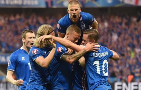 Nationala Angliei eliminata in optimile Euro-2016 de debutanta Islanda, scor 1-2