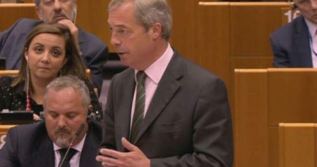  Video  Nigel Farage, discurs cutremurator in Parlamentul European