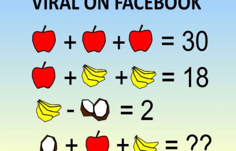 Aceasta ecuatie a devenit virala pe internet. Tu poti sa o rezolvi?
